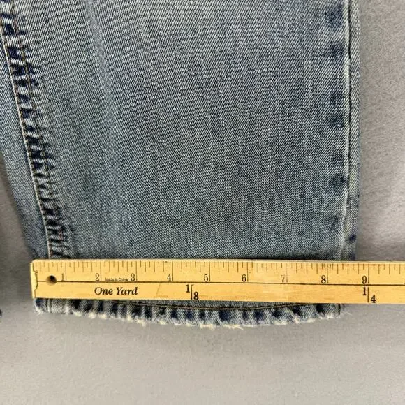 Silver Jeans Women's 28x33 (6) Light Blue Blaze Flare Vintage Preppy Normcore - Picture 15 of 15